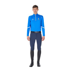 Camada base de treino masculina Equestro x FISE Azul da Savoia Camada base de treino masculina Equestro x FISE Azul da Savoia