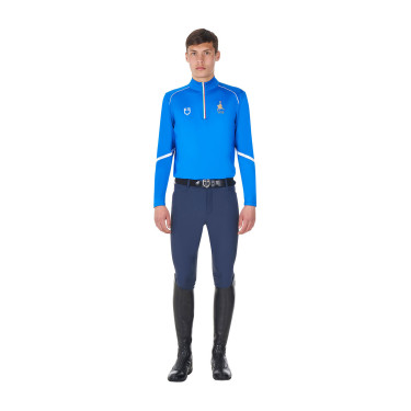 Camada base de treino masculina Equestro x FISE Azul da Savoia Camada base de treino masculina Equestro x FISE Azul da Savoia