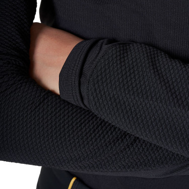 Camada base infantil unissexo Equestro em tecido técnico Preto / preto