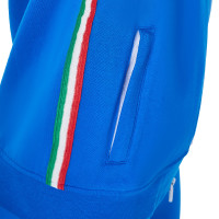 Moletom com capuz feminino Equestro x FISE Azul da Savoia