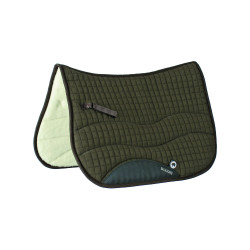 Manta Burioni algodão/lã Scafarda Verde