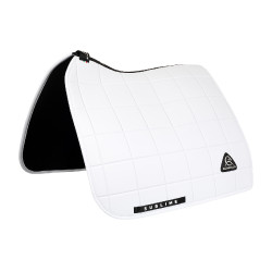 Manta de dressage Acavallo Sublime em tecido técnico quadriculado Branco