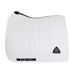 Manta de dressage Acavallo Sublime em tecido técnico quadriculado Branco