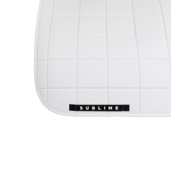 Manta de dressage Acavallo Sublime em tecido técnico quadriculado Branco