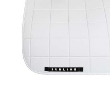 Manta de dressage Acavallo Sublime em tecido técnico quadriculado Branco