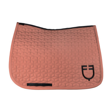 Manta de dressage Equestro acolchoada em cubos Redwood Vermelho Manta de dressage Equestro acolchoada em cubos Redwood Vermelho