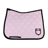 Manta de dressage Equestro acolchoada em formato cebola Bege