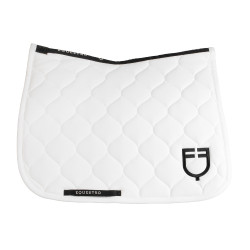 Manta de dressage Equestro acolchoada em formato cebola Branco Manta de dressage Equestro acolchoada em formato cebola Branco