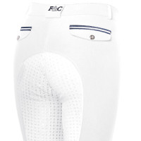 Calça Flags & Cup Cayenne com fundo de silicone Branco / marinho