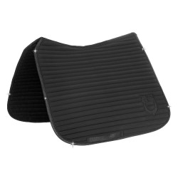 Tapete de dressage Equestro Universe Stripe Preto