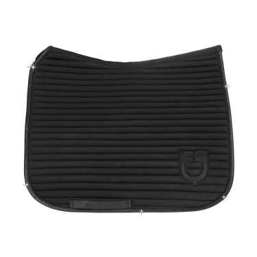 Tapete de dressage Equestro Universe Stripe Preto