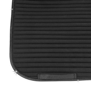 Tapete de dressage Equestro Universe Stripe Preto