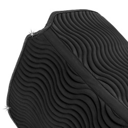 Tapete de dressage Equestro Universe Wave Preto