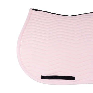 Manta de salto Equestro acolchoada Wave em tecido técnico Bailarina / madressilva Rosa Manta de salto Equestro acolchoada Wave em tecido técnico Bailarina / madressilva Rosa