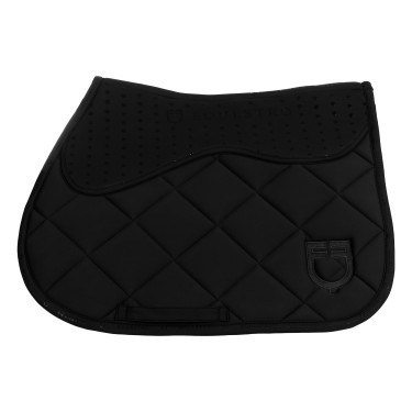 Manta de salto Equestro Silica Plus Preto Manta de salto Equestro Silica Plus Preto
