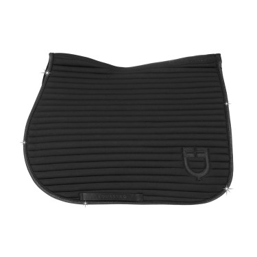 Manta de salto Equestro Universe Stripe Preto