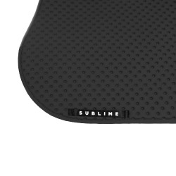 Manta de sela CSO Acavallo Sublime em tecido técnico com bolinhas Preto