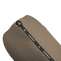 Manta de sela CSO Acavallo Sublime em tecido técnico com bolinhas Terra Castanho