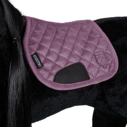 Tapete Equestro para cavalo de brinquedo Rosa cinzento-escuro