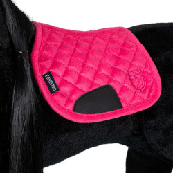 Tapete Equestro para cavalo de brinquedo Fúcsia Rosa