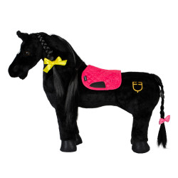 Tapete Equestro para cavalo de brinquedo Fúcsia Rosa