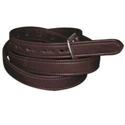 Estribos de nylon revestido de couro Flags & Cup Estribos de nylon revestido de couro Flags & Cup