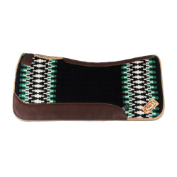 Manta western Pool’s clássica Preto / branco / verde