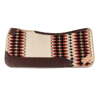 Tapa de sela western Pool’s contoured Bege / azul-claro