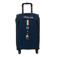 Trolley de viagem Equestro x FISE Blazer marinho Azul-marinho