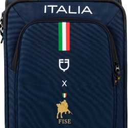 Trolley de viagem Equestro x FISE Blazer marinho Azul-marinho
