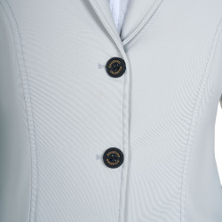 Casaco de concurso feminino Equestro com logótipo em relevo Bruma portuária