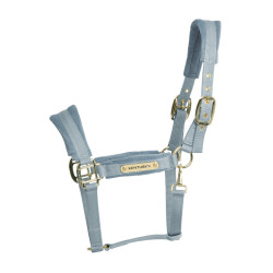 Cabresto de Veludo Kentucky Azul claro