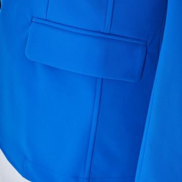 Casaco de competição masculino Equestro x FISE de três botões Azul da Savoia Casaco de competição masculino Equestro x FISE de três botões Azul da Savoia