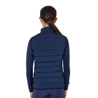 Colete sem mangas para menina Equestro em nylon técnico Blazer marinho Azul-marinho Colete sem mangas para menina Equestro em nylon técnico Blazer marinho Azul-marinho