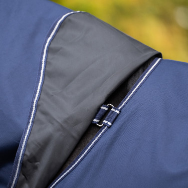Capa de paddock Imperial Riding Basic com pescoço removível 400 g Marinho Azul-marinho