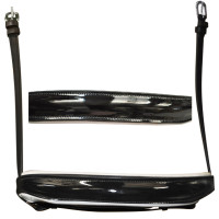 Muserola de Dressage larga Flags & Cup Castanho