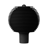 Bola de Proteção para Longe e Parede Pro Grooming Deluxe da Kentucky em Borracha Preto