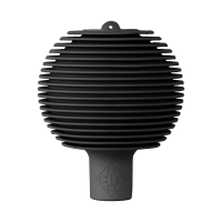 Bola de Proteção para Longe e Parede Pro Grooming Deluxe da Kentucky em Borracha Preto