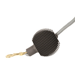 Bola de Proteção para Longe e Parede Pro Grooming Deluxe da Kentucky em Borracha Cinzento