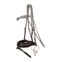 Muserola Pull-back Mat Especial FEI Coleção Dy'on Working Preto