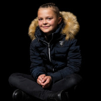 Parka Infantil MACAMIC Flags & Cup Azul-marinho Parka Infantil MACAMIC Flags & Cup Azul-marinho