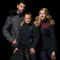 Parka infantil POHENEGAMOOK Flags & Cup Azul-marinho Parka infantil POHENEGAMOOK Flags & Cup Azul-marinho