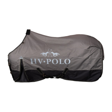 Manta de paddock HV Polo Essential 200g 600D Pedra Cinzento Manta de paddock HV Polo Essential 200g 600D Pedra Cinzento
