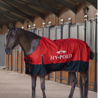 Manta de paddock HV Polo Essential 200g 600D Pedra Cinzento Manta de paddock HV Polo Essential 200g 600D Pedra Cinzento