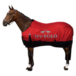 Manta de paddock HV Polo Essential 200g 600D Rosa vermelha Manta de paddock HV Polo Essential 200g 600D Rosa vermelha