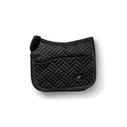 Manta de dressage Equestrian Stockholm em pelo sintético Crystal Preto Manta de dressage Equestrian Stockholm em pelo sintético Crystal Preto