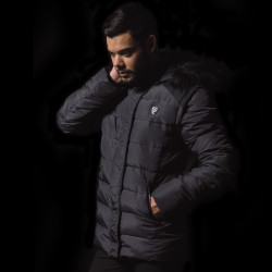 Parka Homem QUEBEC Flags & Cup