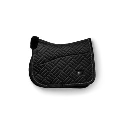 Sela Equestrian Stockholm Jumping com falso pelo de carneiro Crystal Preto Sela Equestrian Stockholm Jumping com falso pelo de carneiro Crystal Preto