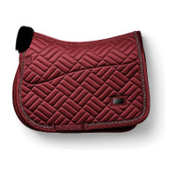 Sela Equestrian Stockholm Jumping com falso pelo de carneiro Crystal Bordéus Bordô Sela Equestrian Stockholm Jumping com falso pelo de carneiro Crystal Bordéus Bordô