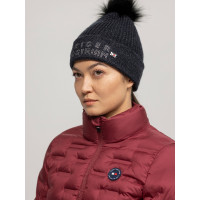 Gorro com pompom Tommy Hilfiger Equestrian Ottawa Céu do deserto Azul
